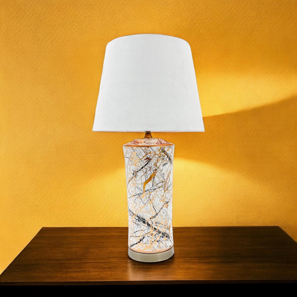 Modern Ceramic Table Lamp – Stylish Ceramic Lamp Available in Three Sizes