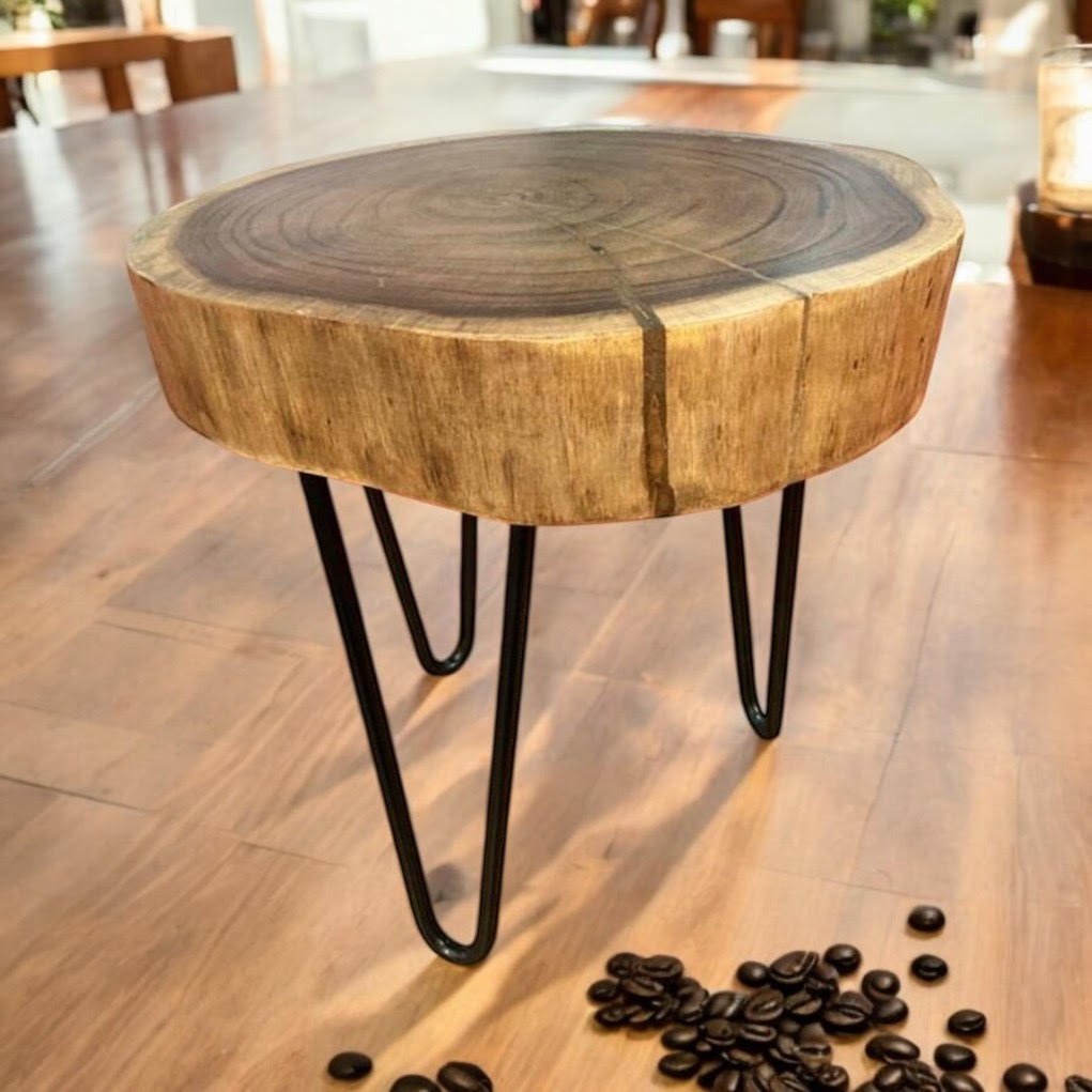 Elegant and Durable 40CM Wooden Round Stool