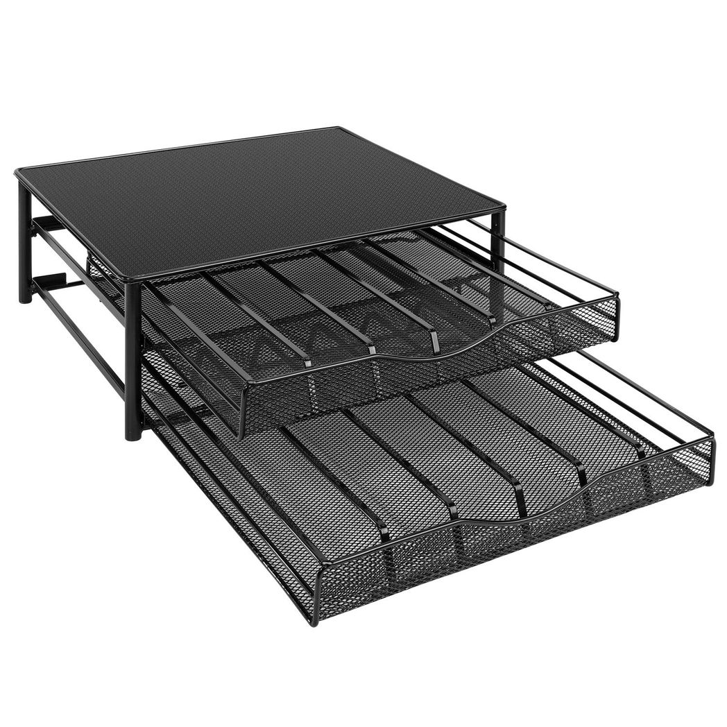 Vinsani Black Coffee Pod Double Drawer