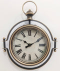 AcaciaHome Durable Wall Clock, Art Deco Design