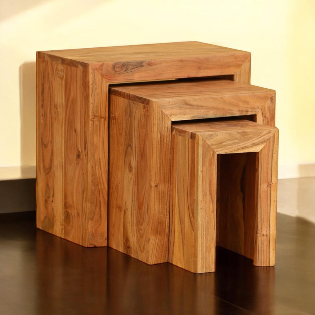 45cm Set Of 3 Nest Of Tables