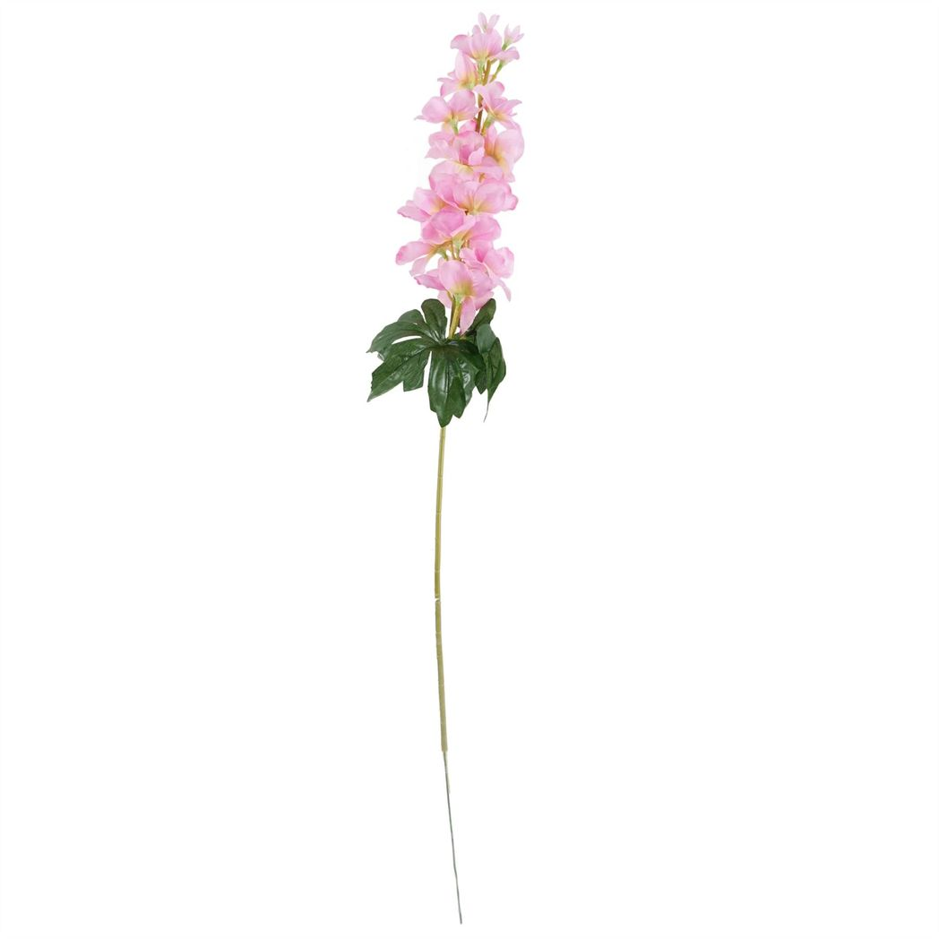 Pack of 6 x 75cm Delphinium Pink Artificial Stem