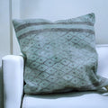 Luxury Stone Washed Green Cushion Cover, 50 x 50 cm – Elegant Home Décor Cushion