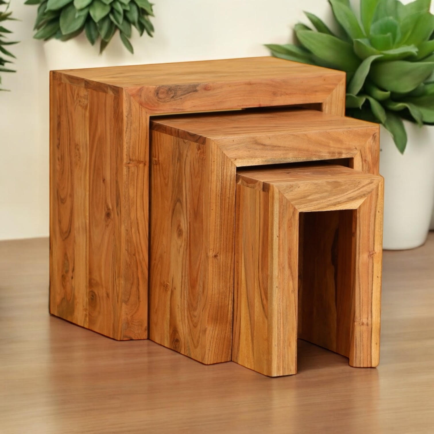 45cm Set Of 3 Nest Of Tables