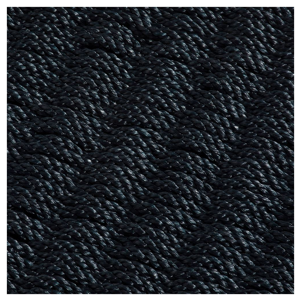 Didsbury Braided Polypropylene 45x75cm Navy Doormat