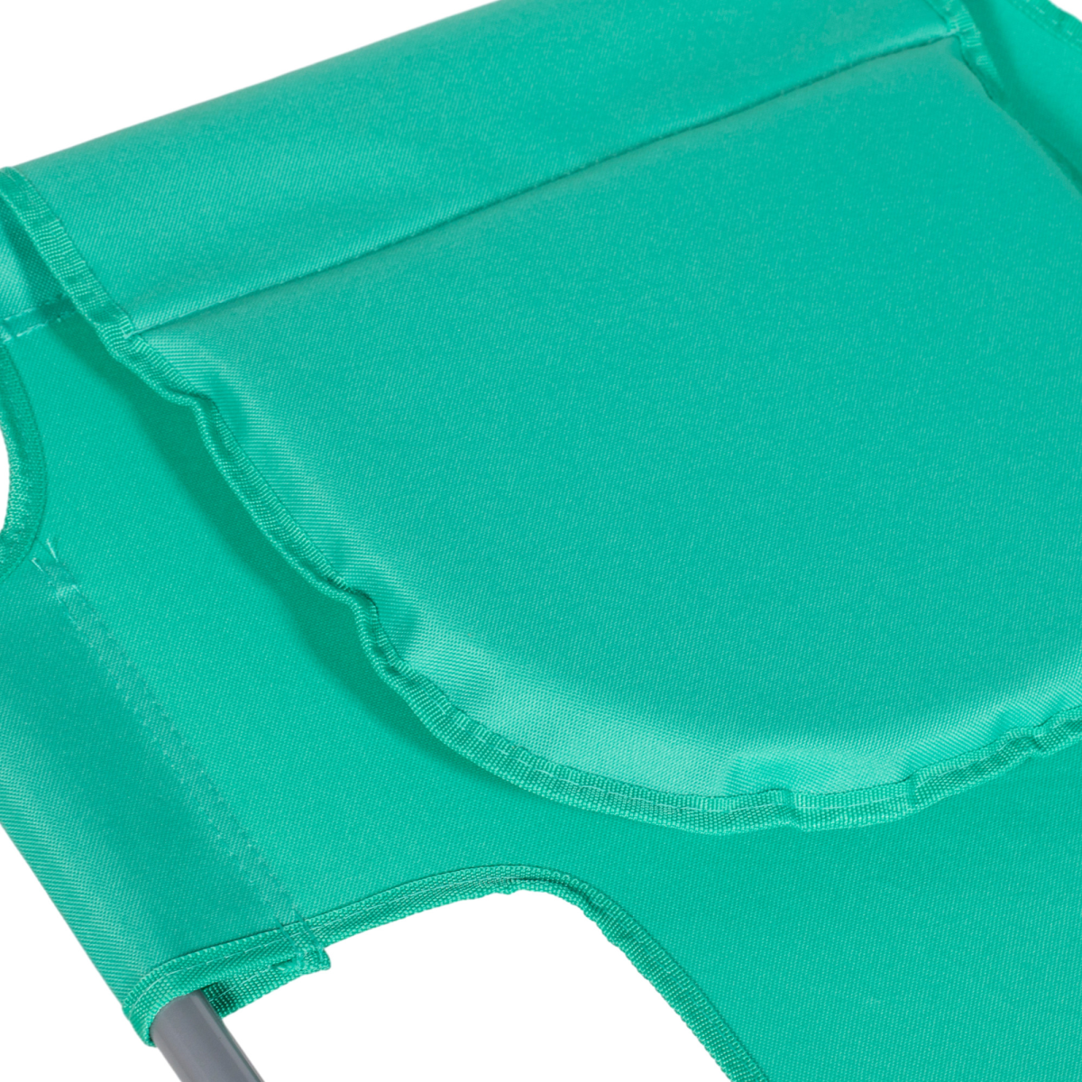 Reclining Lounge Chair Face Cavity  with Pillow Green
