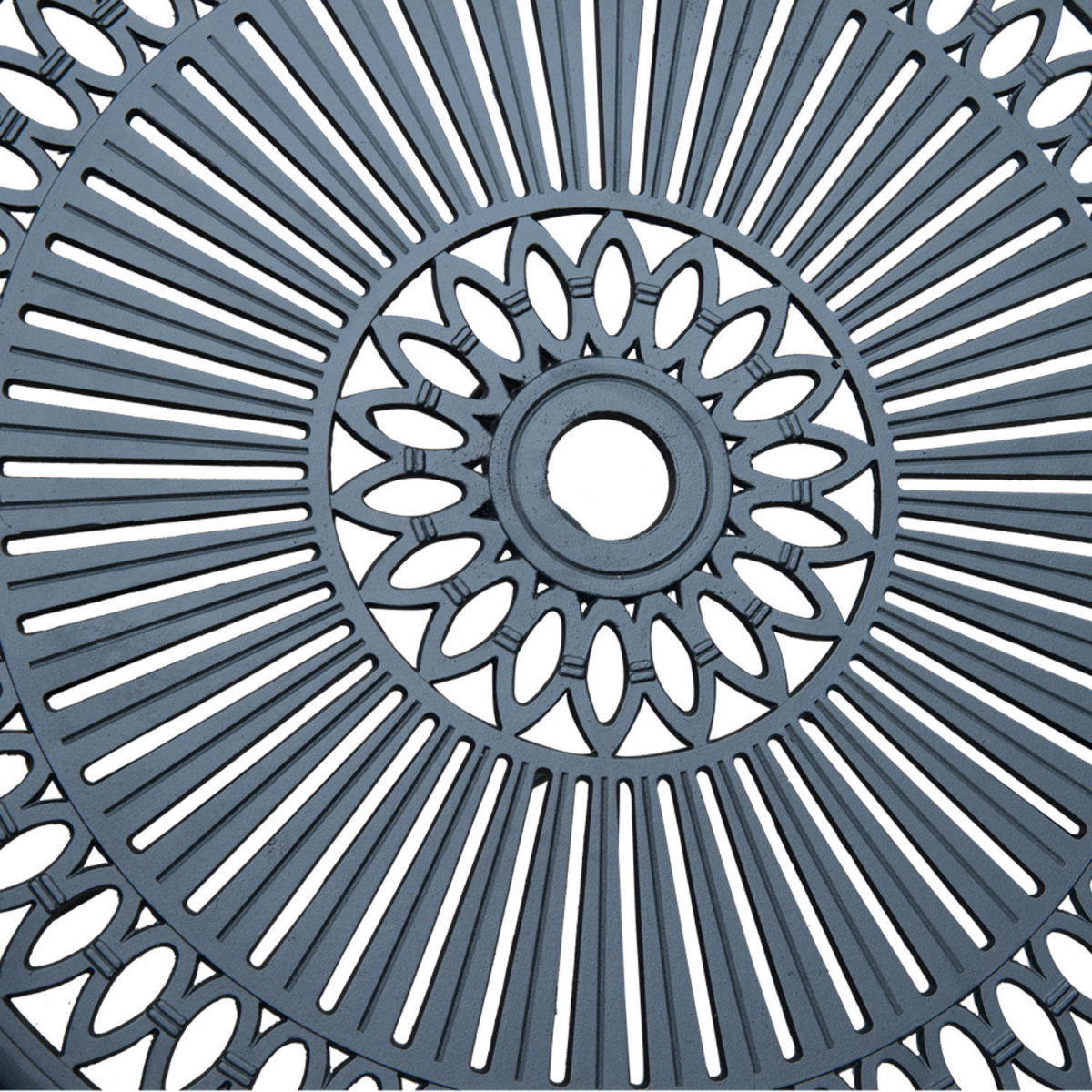 3 Pc Cast Aluminium Bistro Set