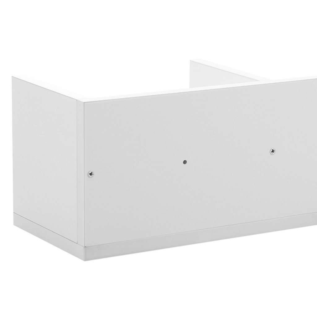 Multi-Media Wooden Shelf-White Home