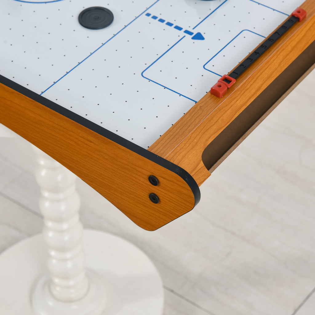 Mini Air Hockey Tabletop Game w/ 2 Pucks Pushers Fan Scoreboard  HOMCOM