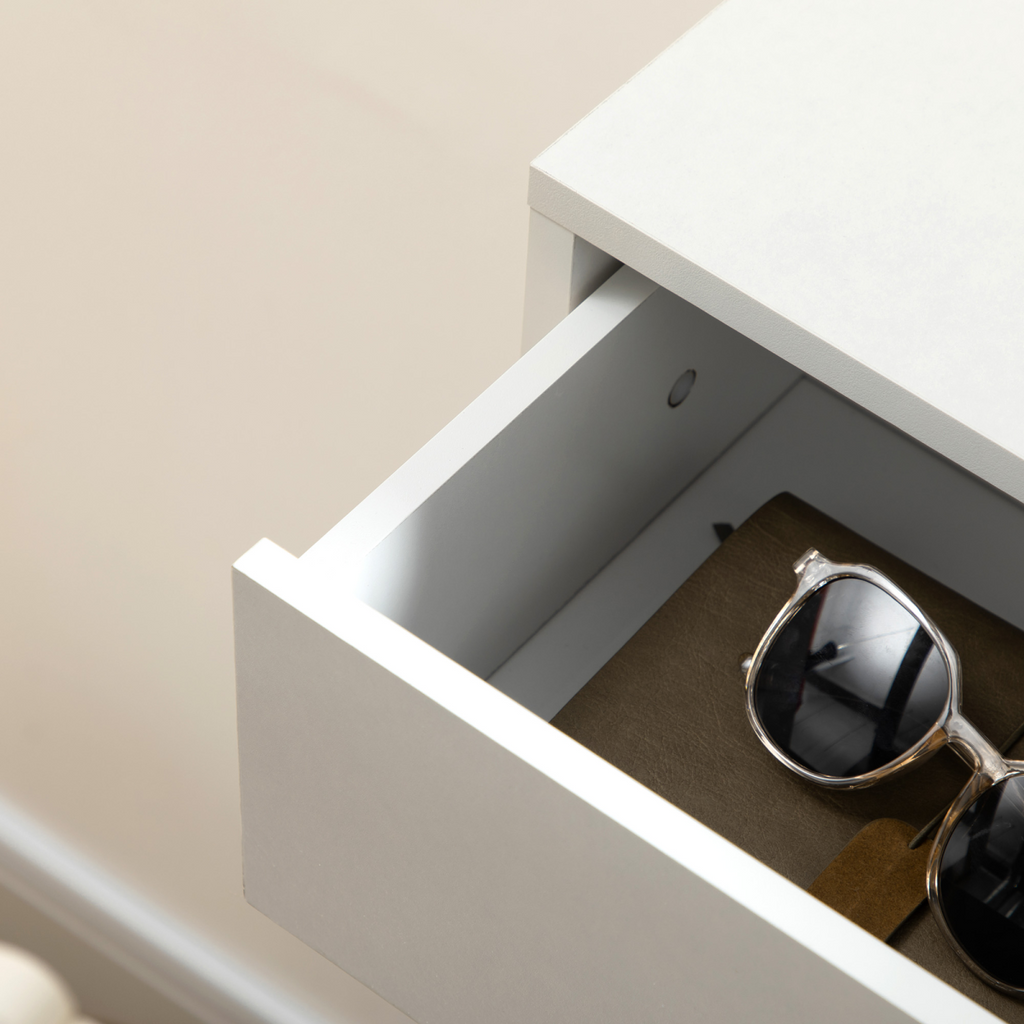 Modern Shoe Cupboard for Hallway w/ Flip Drawers 12 Pair Shoe Storage Organizer