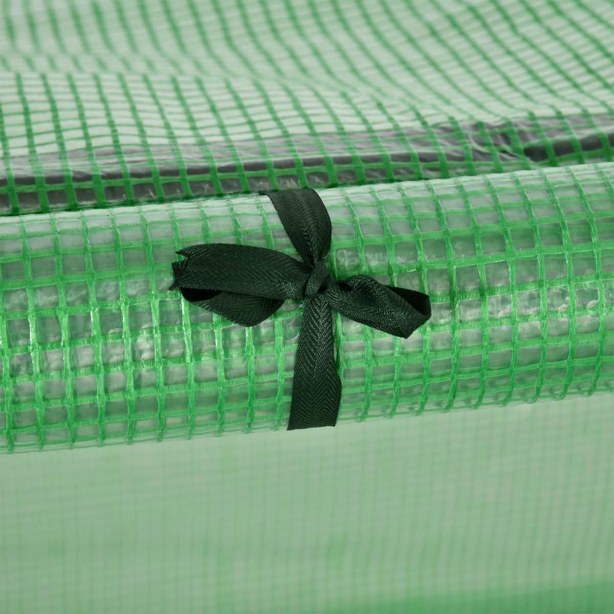Tunnel Greenhouse Green Grow House Steel Frame Garden Backyard with Zipped Doors