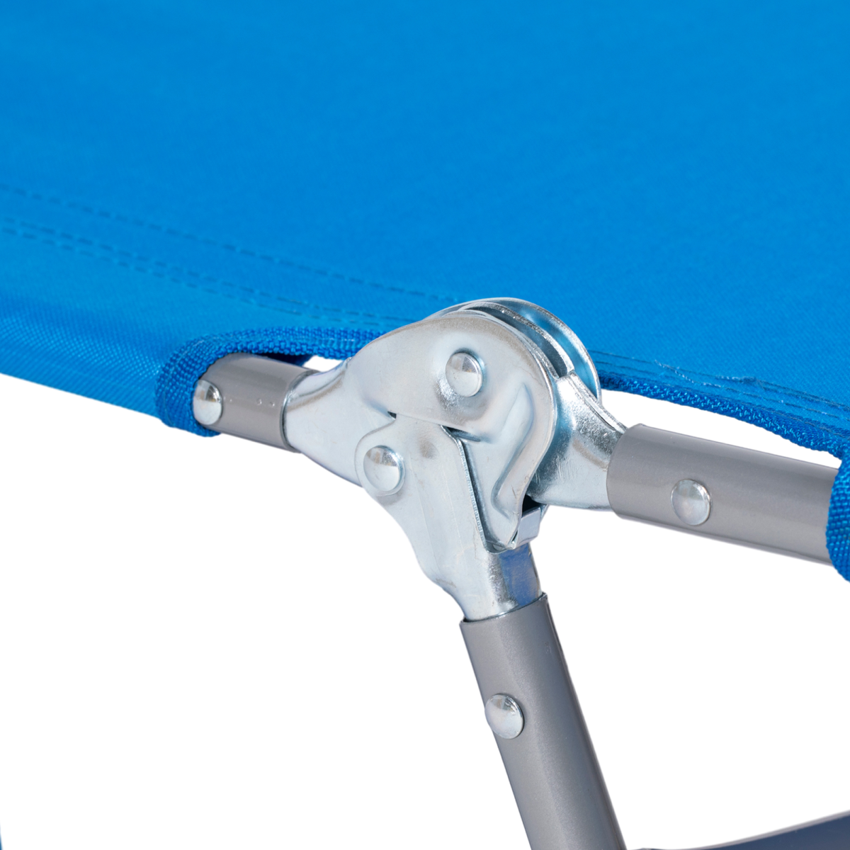 Beach Chaise Lounge Face Cavity Portable Sun Lounger, Reclining Adjust Blue