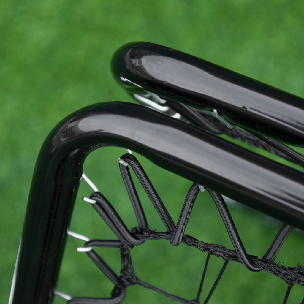 Adjustable Angle Rebounde Training Set with All Weather Double Layer Net HOMCOM
