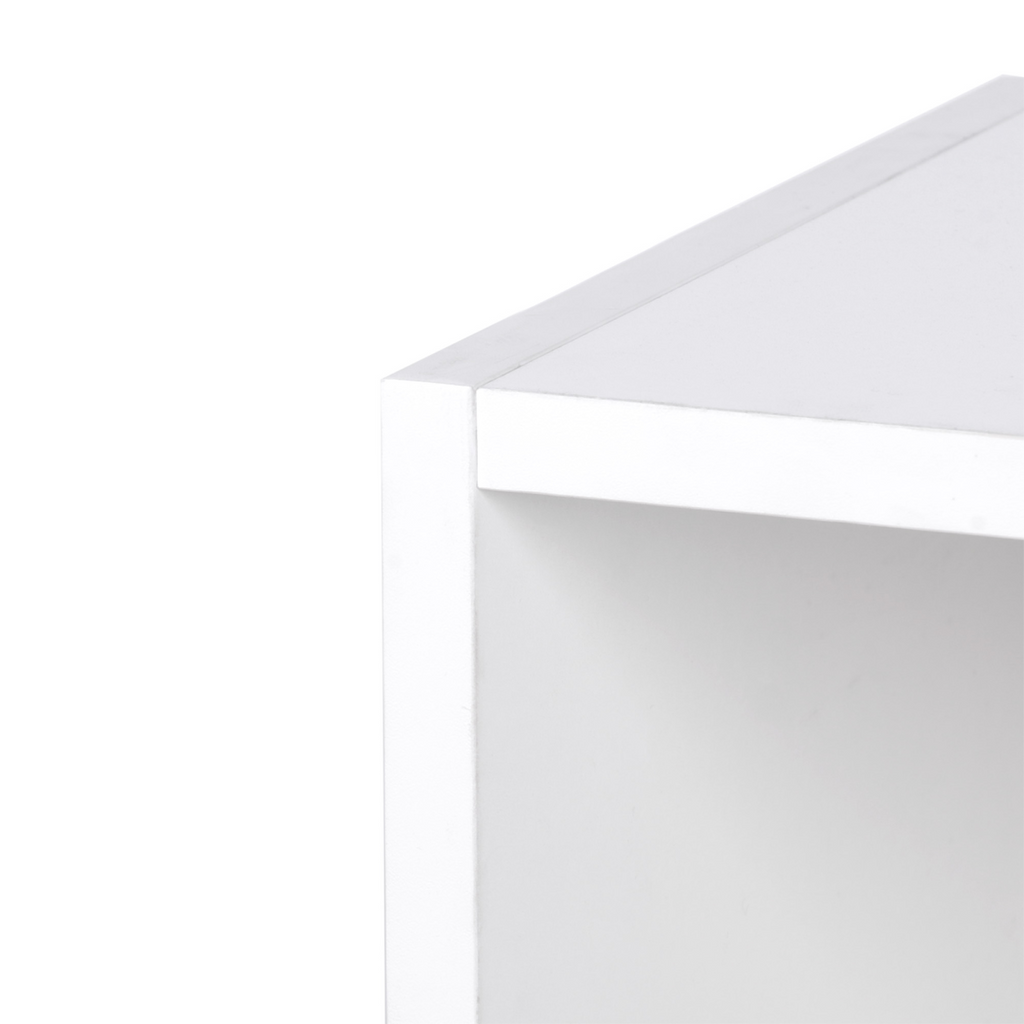 Wall Mounted Coat Hanger Hooks Rack Stand White