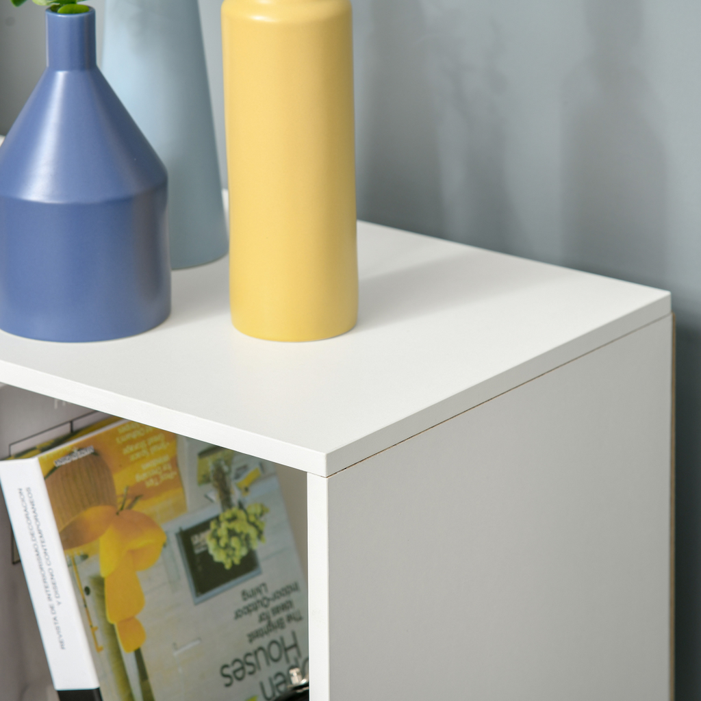9 Cube Storage Cabinet Bookcase Bookshelf Home Office Shelf, White