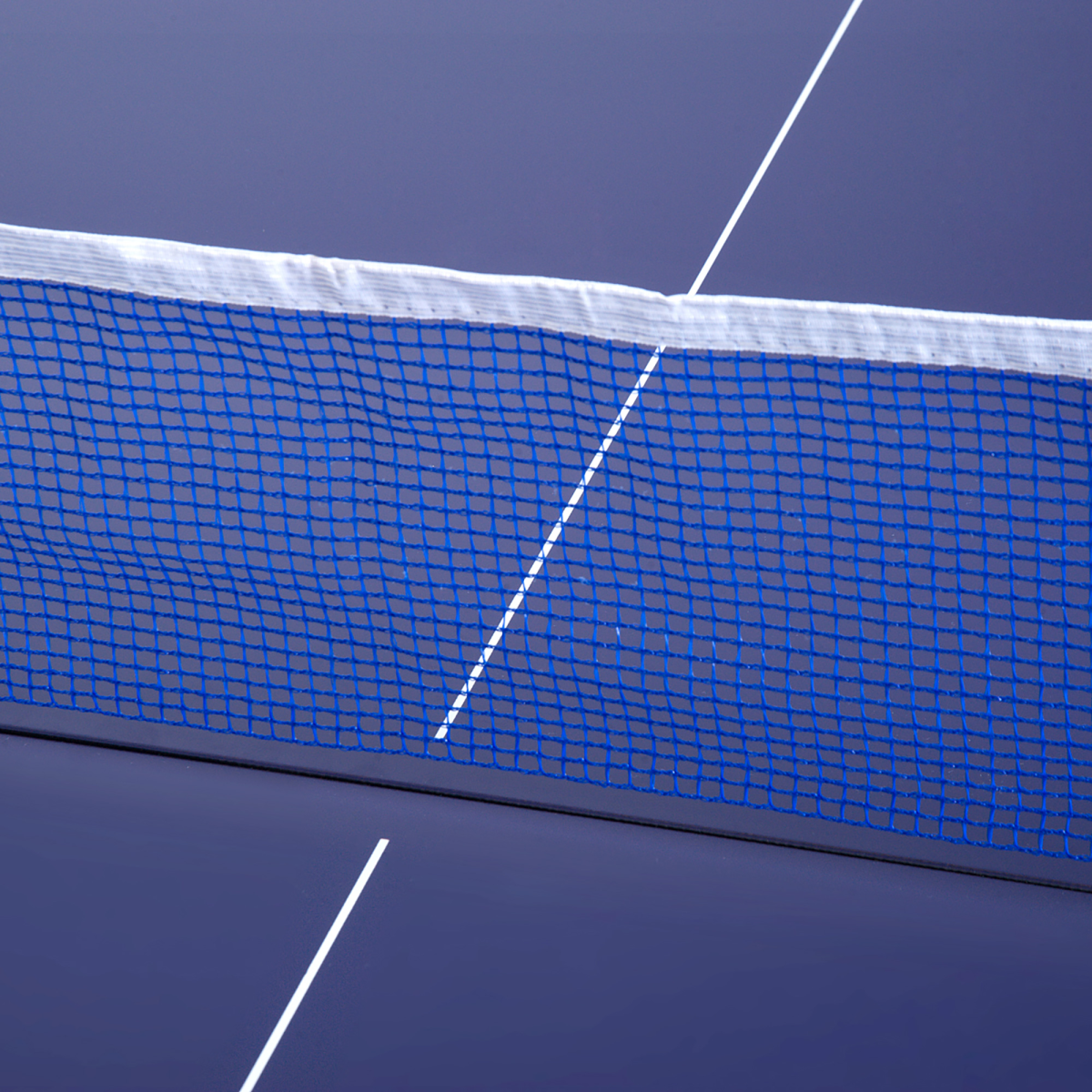 Tennis Table Ping Pong Foldable with Net Game Steel 183cm Indoor, Blue HOMCOM