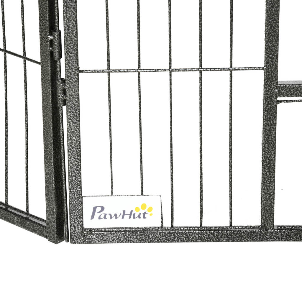 Heavy Duty Dog Pen with 2 Doors, 16 Panels Dog Playpen Puppy Pen, 60H cm