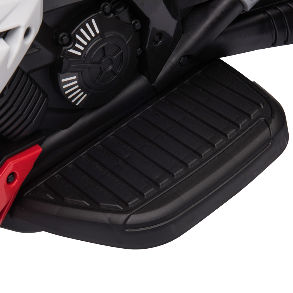 Kids Electric Motorcycle Ride-On Toy 6V Battery Music Horn Lights Red HOMCOM