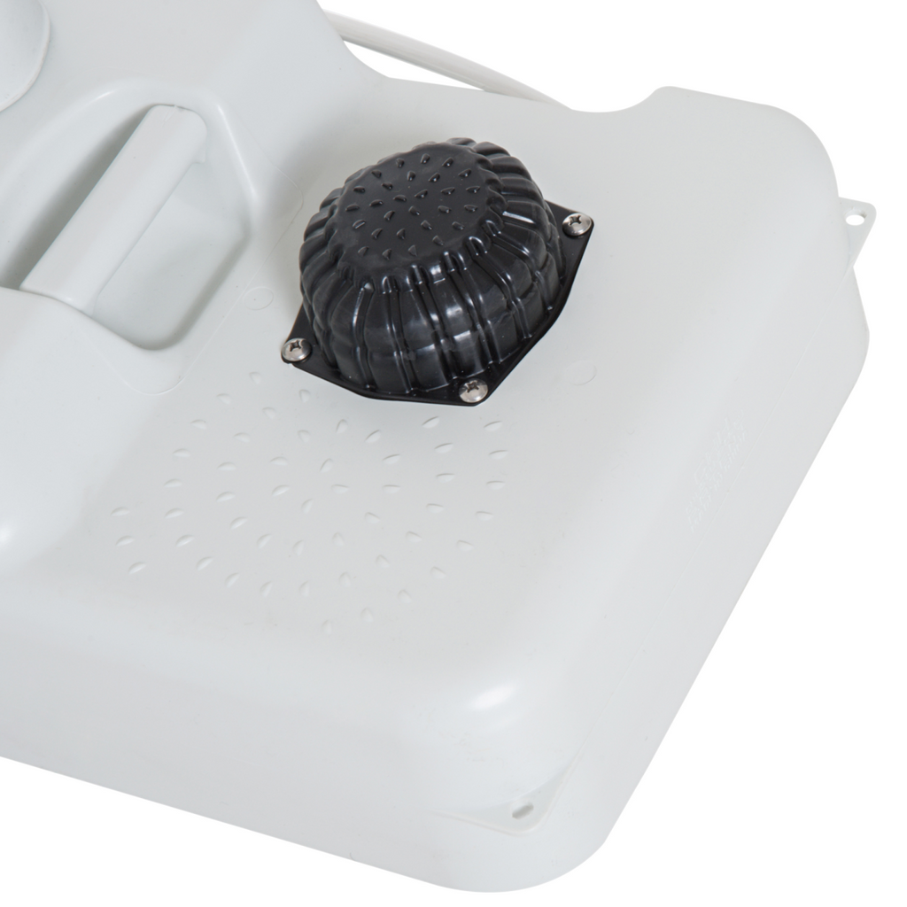 24L Portable Portable Hand wash Sink Hand Washing Basin Water Tank Outsunny