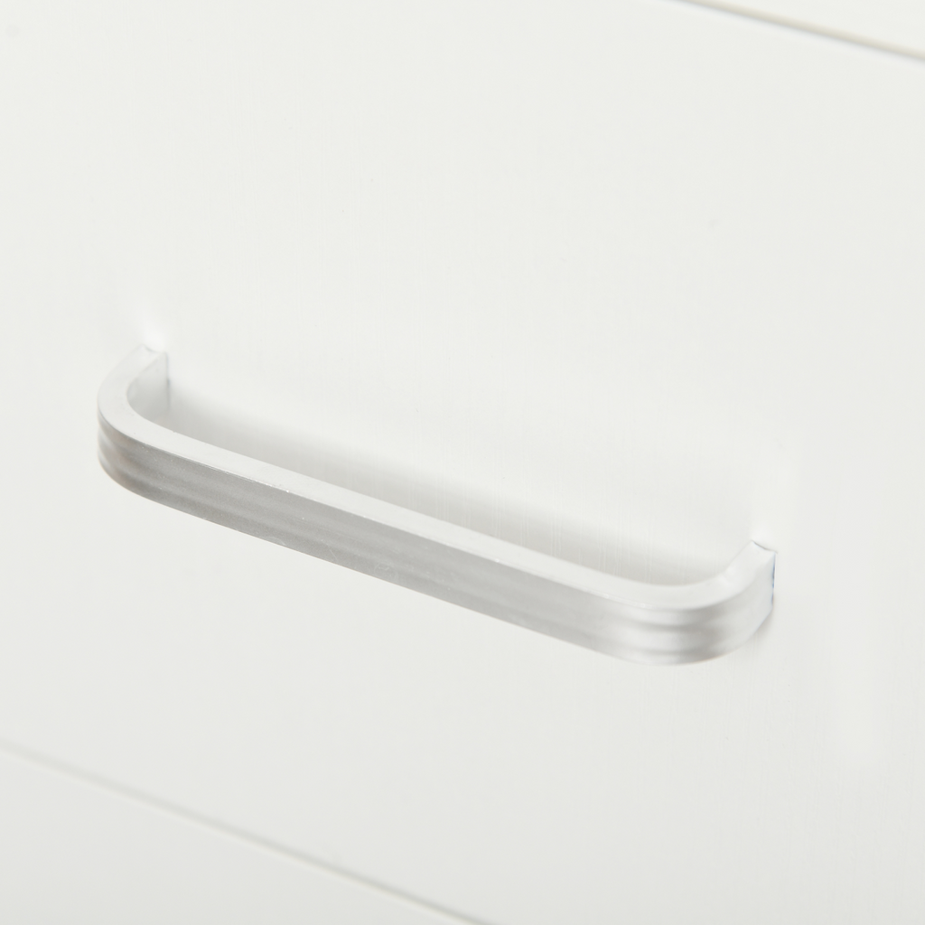 Computer Desk, L-Shaped, 360� Rotating-White