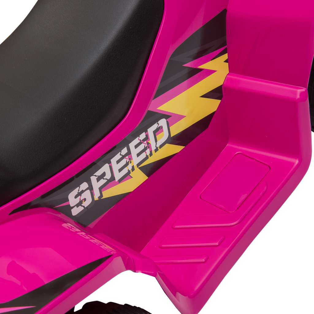 6V Kids Electric Ride on Car with Big Wheels 18-36 Months Toddlers Pink