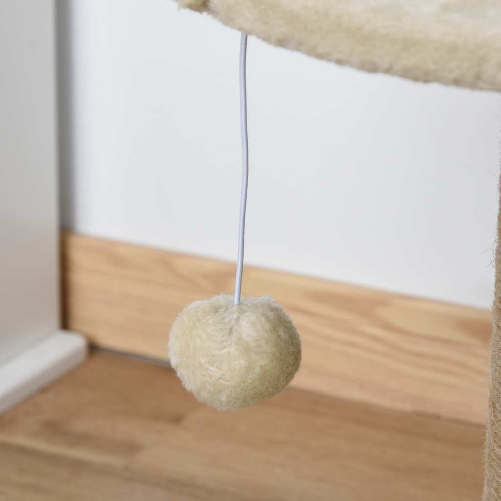 Cat Tree Tower Activity Center Climbing Stand with Scratching Posts Pawhut