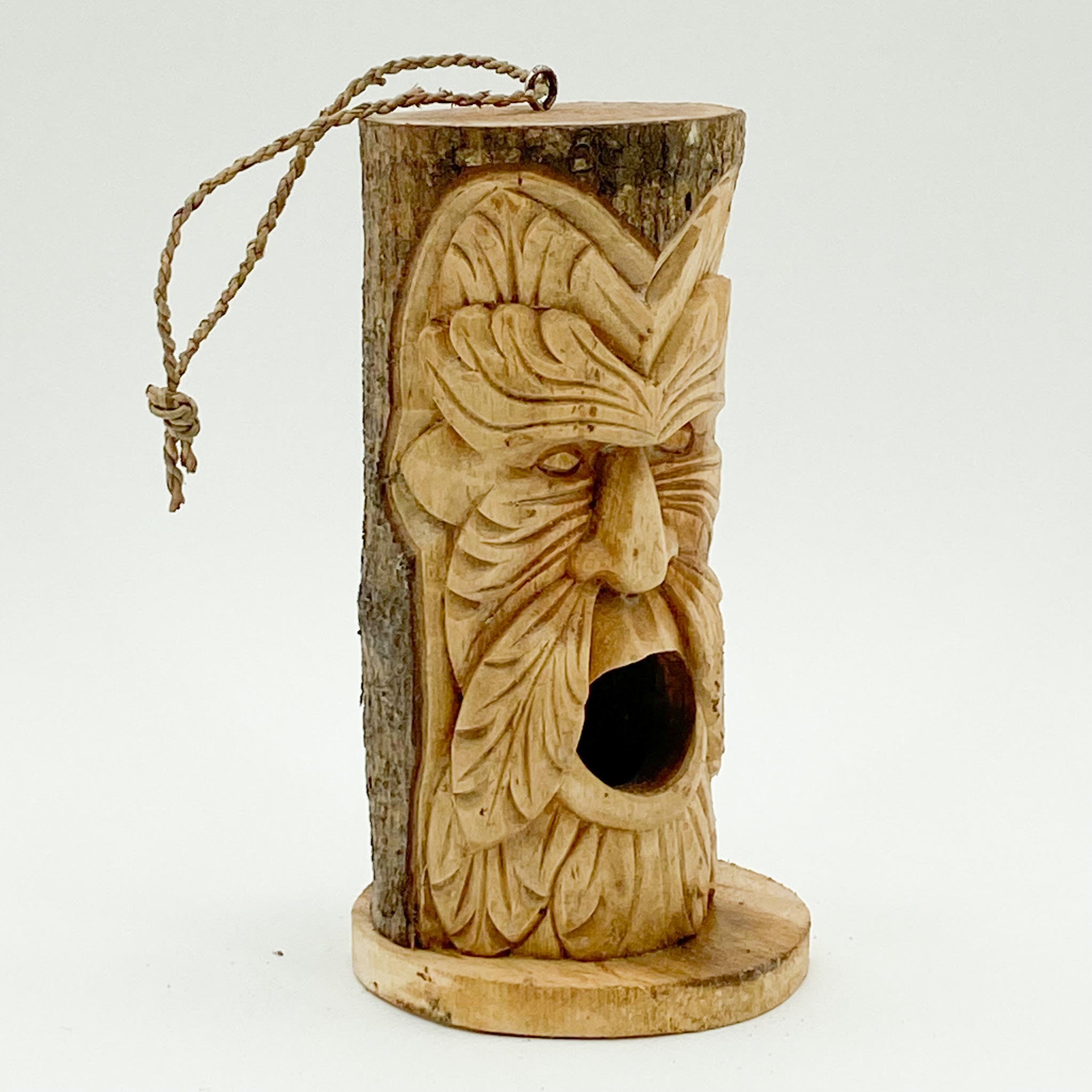 30cm Handcarved Birdhouse