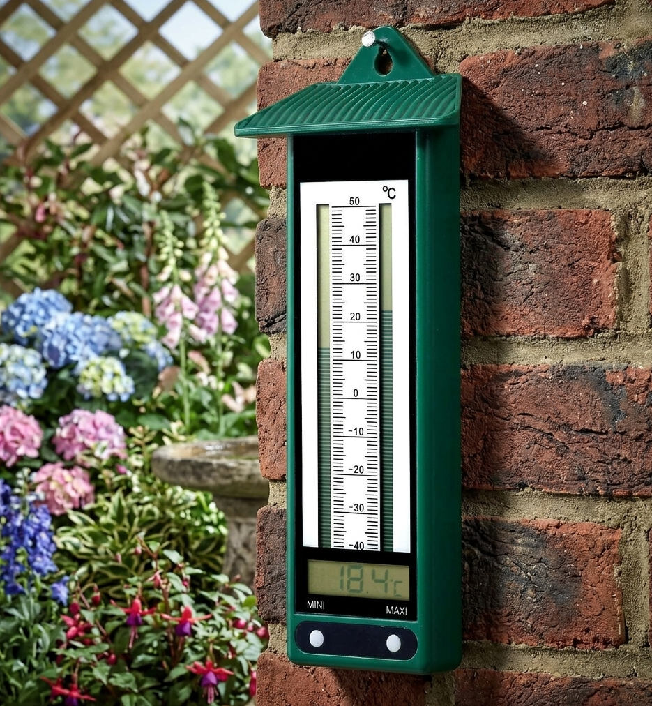 Outdoor Thermometer with Min & Max Display
