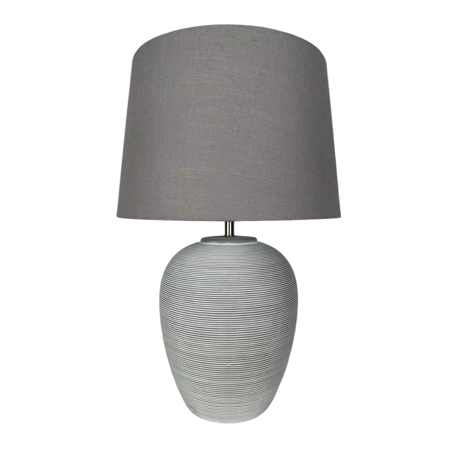 AcaciaHome Oriental Design Large Floral Ceramic Table Lamp with Drum Shade