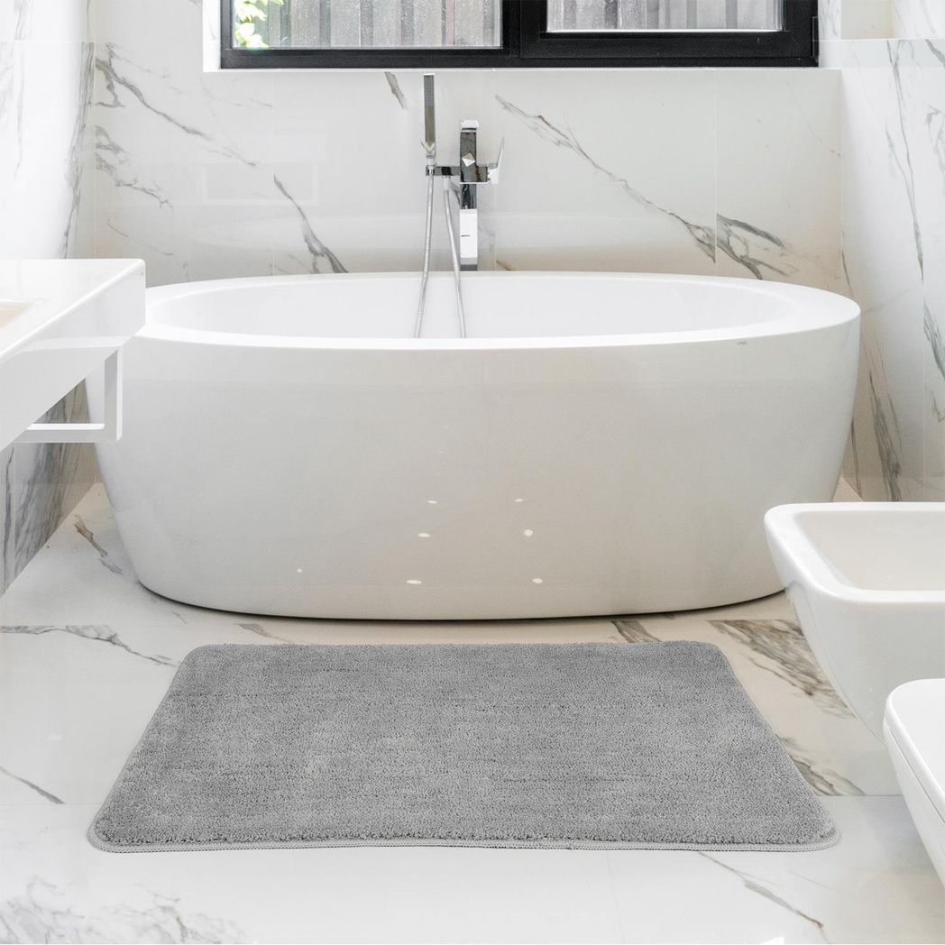 Vinsani BATH MAT 60X90cm L.GREY