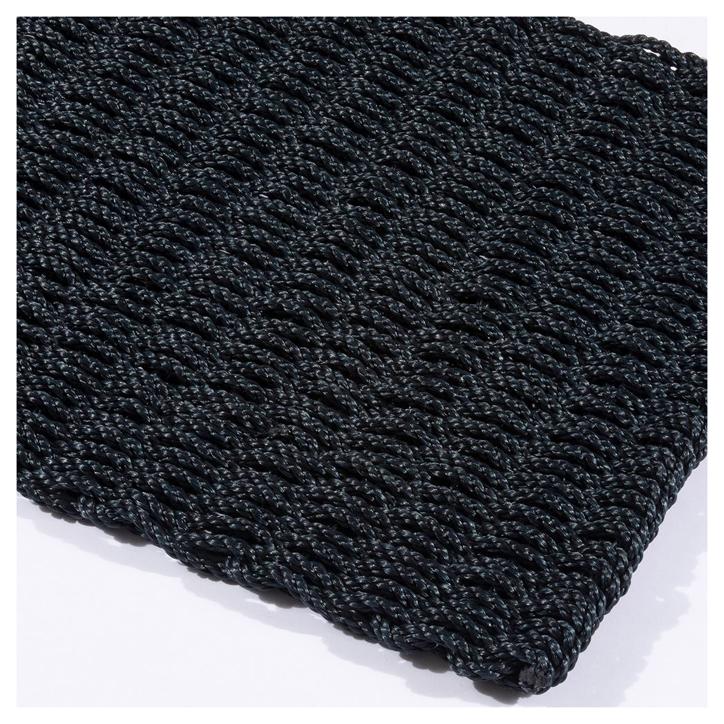 Didsbury Braided Polypropylene 45x75cm Navy Doormat