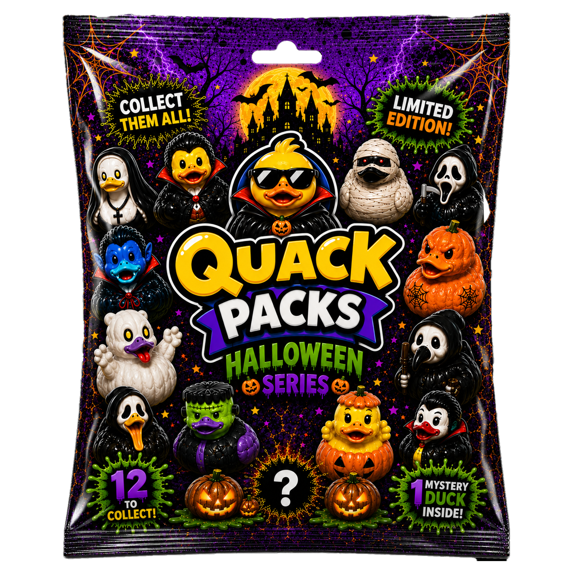 QuackPacks -Halloween Series - 1 Halloween QuackPack Duck Inside