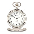 Ravel Plain Pocket Watch Chrome R1001.04