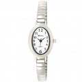 Ravel Ladies White Dial Silver Expander Bracelet Watch R0202.02.2