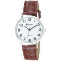 Ravel Men's Classic Strap Watch Brown / Silver Watch R0102.12.1A