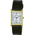 Ravel Men's Classic Black Leather Strap Watch R0120.01.1A