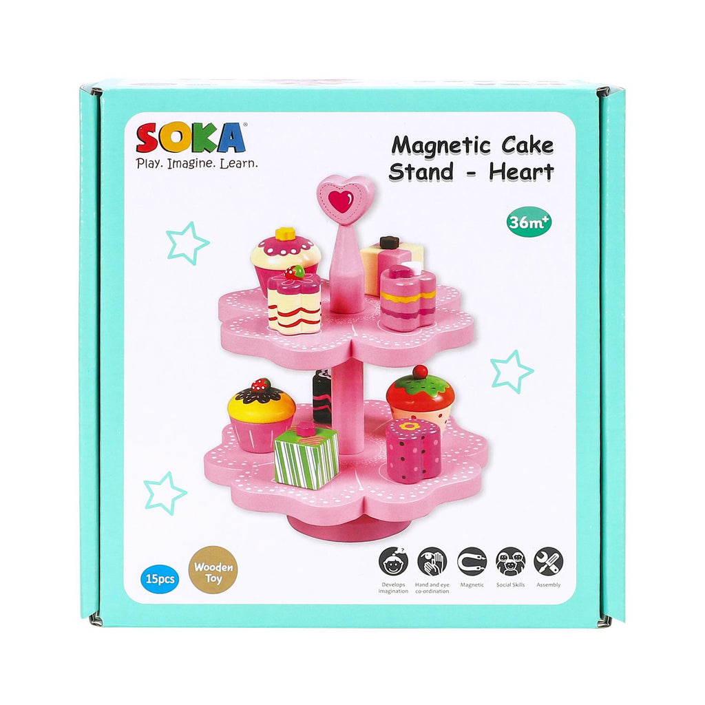 SOKA Magnetic Cake Stand - Heart