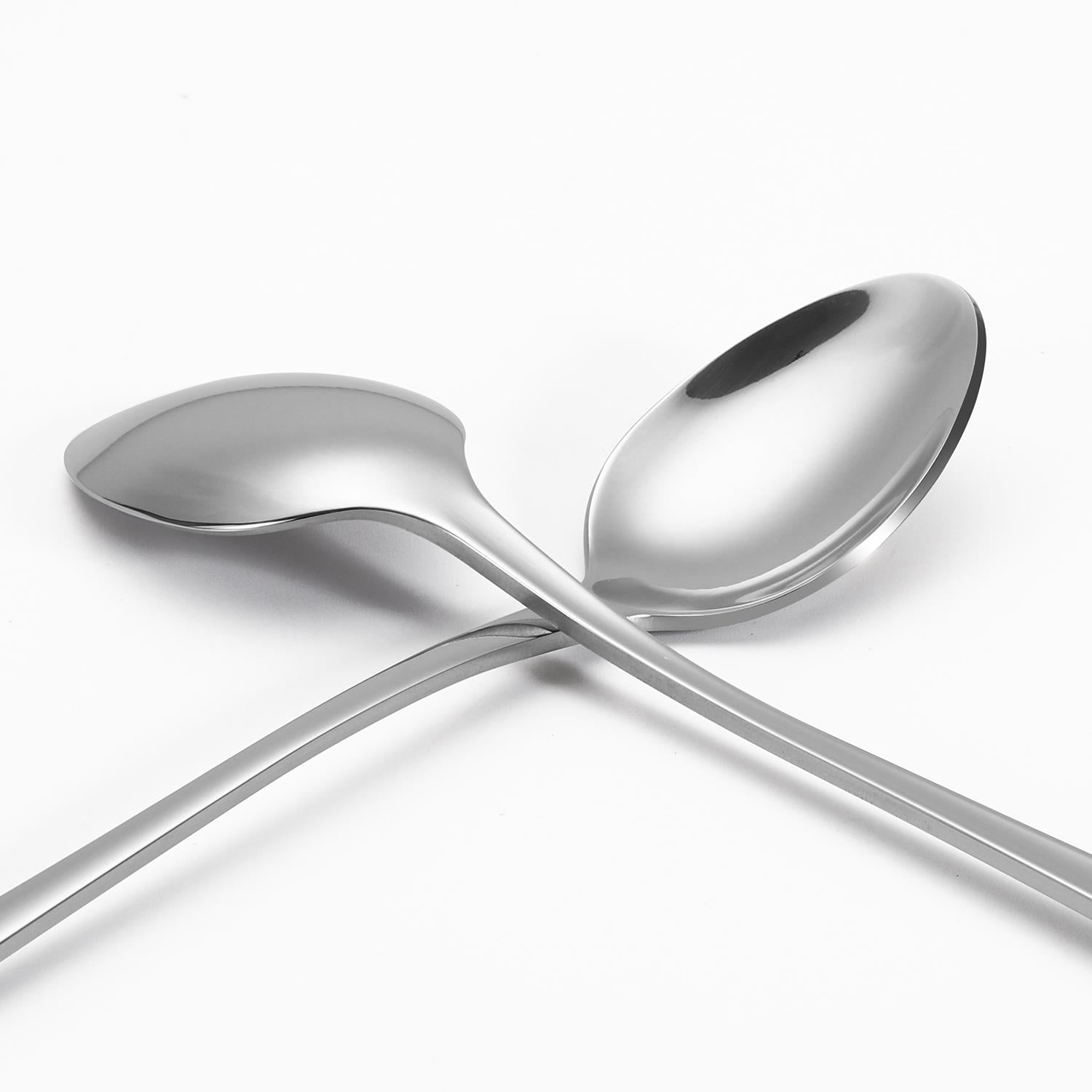 Vinsani 12pcs SSLong Hndle Latte Spns