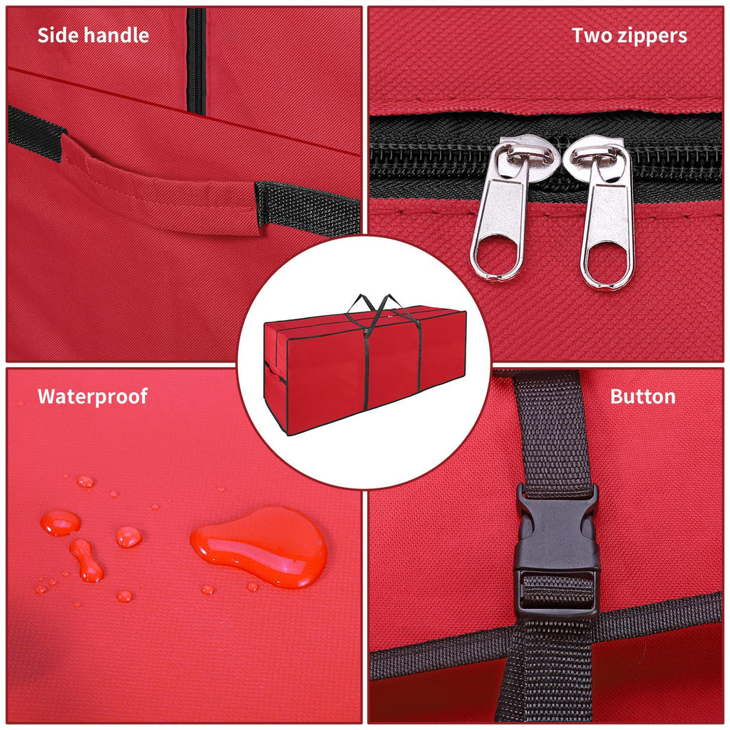 Vinsani Red Xmas Bag