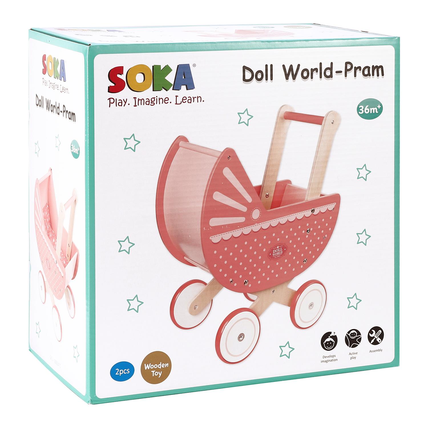 SOKA Doll World-Pram