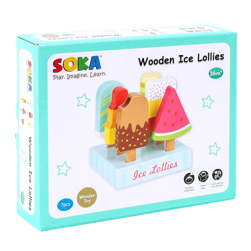 SOKA Wooden Ice Lollies