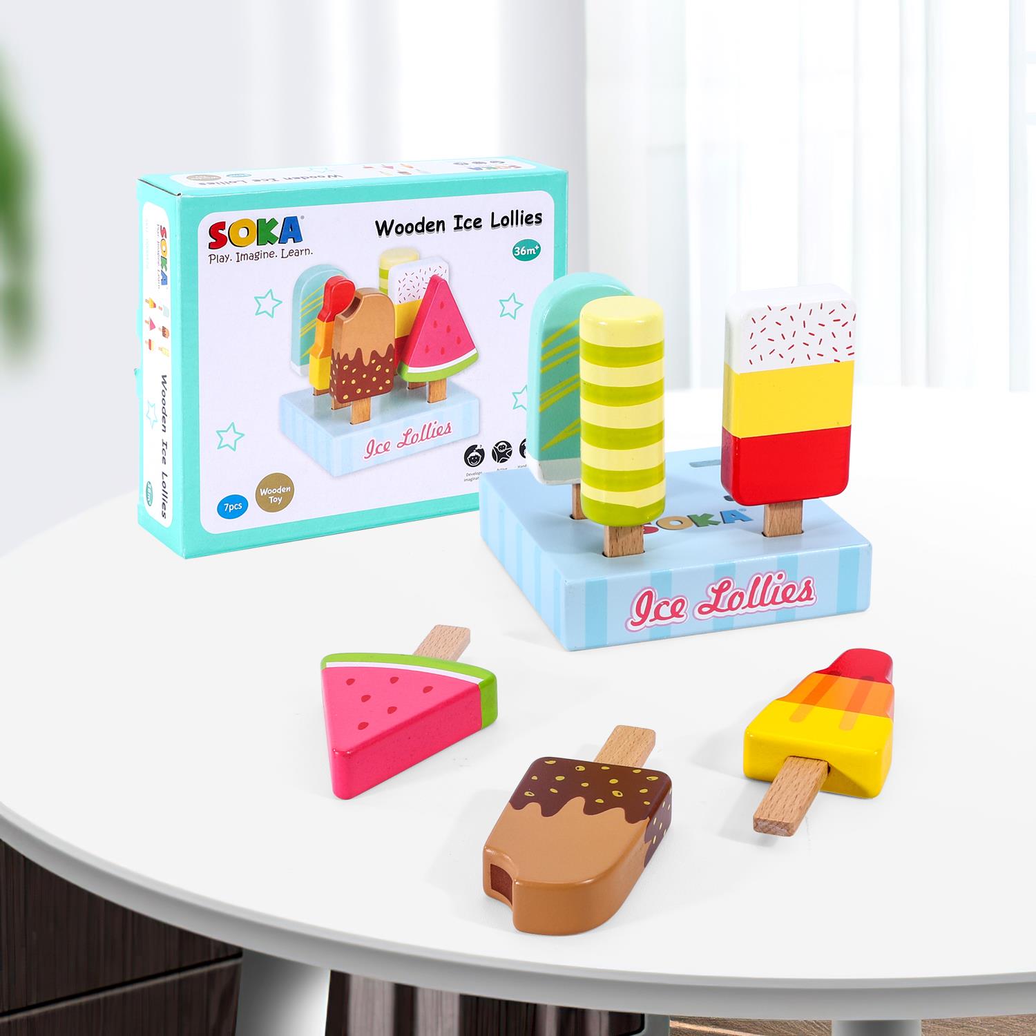 SOKA Wooden Ice Lollies