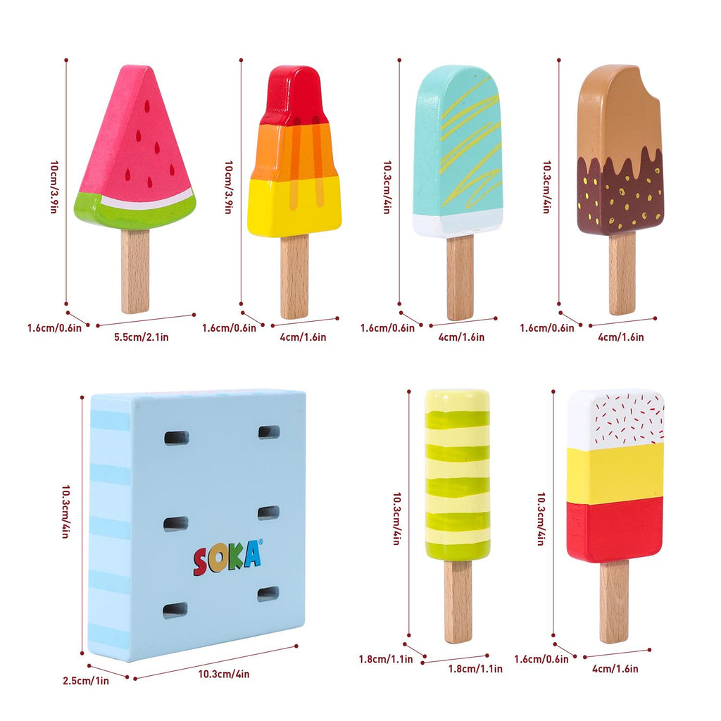 SOKA Wooden Ice Lollies