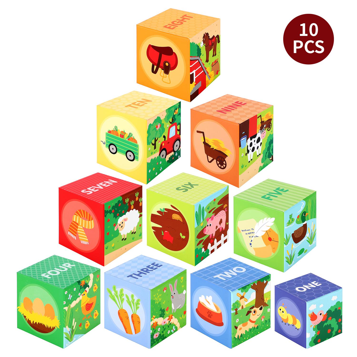 SOKA Stacking Cubes-My Farm