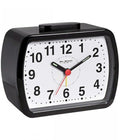 Wm.Widdop Qtz Alarm Clock Bell Oblong Blk/Green Dial 5184B