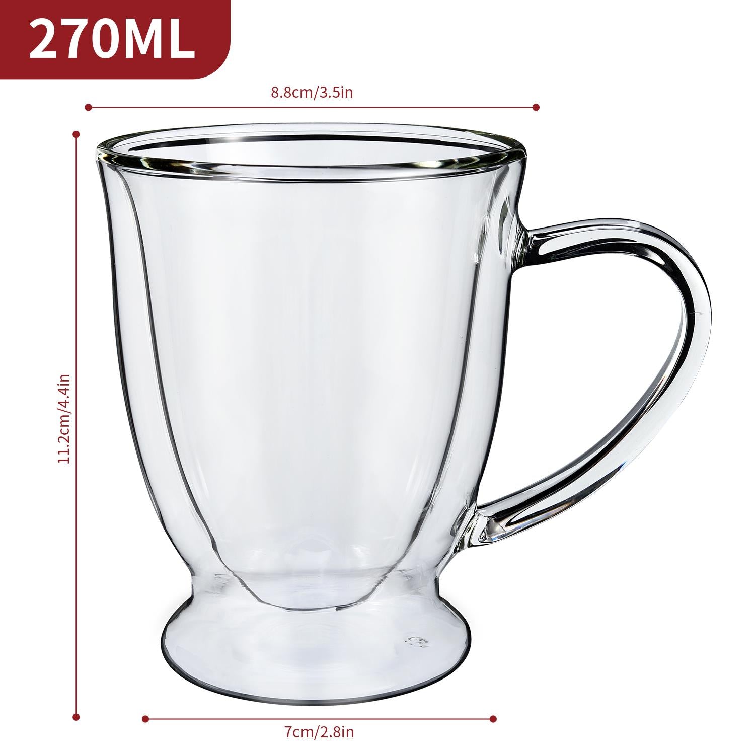 Vinsani Double Wall Glasses Verre
