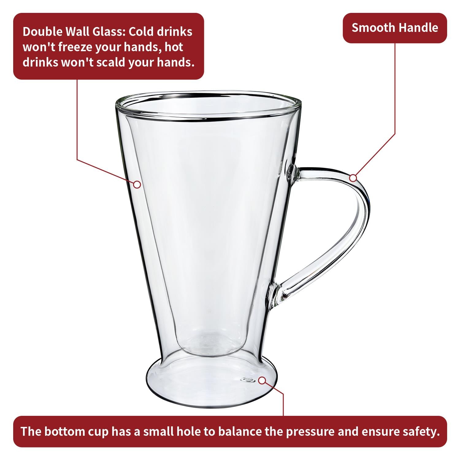 Vinsani Double Wall Glasses Casa