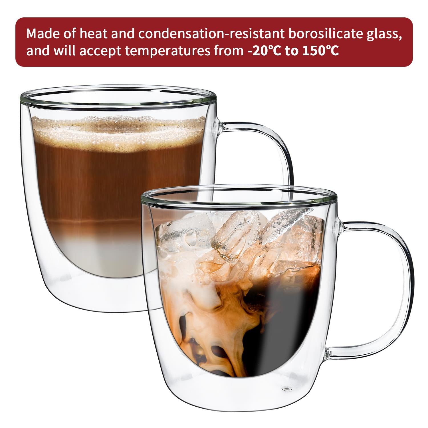 Vinsani Double Wall Glasses Vitrum