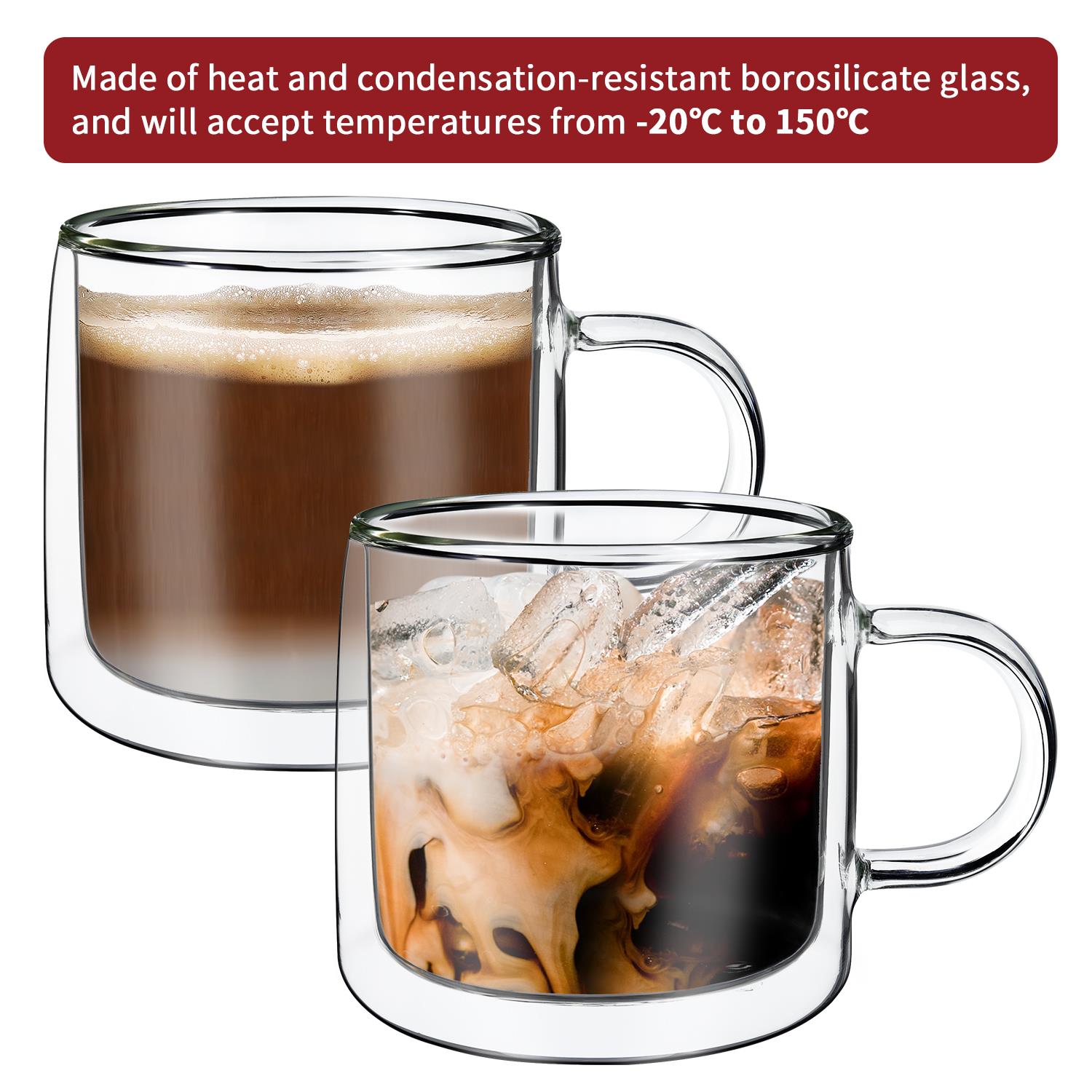 Vinsani Double Wall Glasses Copa