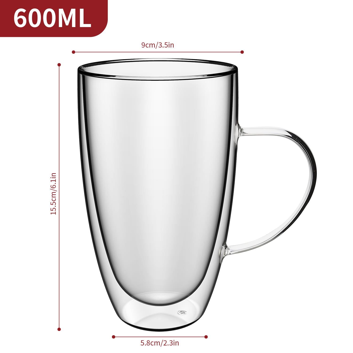 Vinsani Double Wall Glasses Pivano